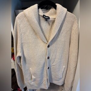 Express Beige Knit Pullover